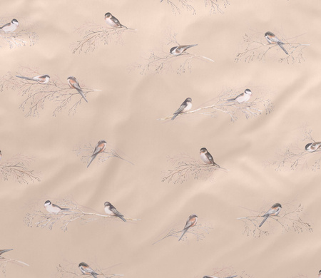 Pościel satyna bawełniana Elegante Spatzchen 24553-8 Apricot