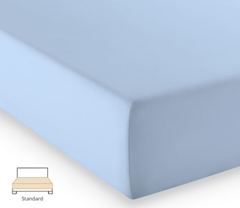 Prześcieradło jersey Fleuresse Comfort 1117-6056 Jasny Niebieski
