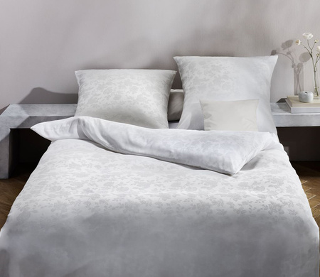 Pościel TENCEL™ Fleuresse Black Premium 594512-10 Creme-White