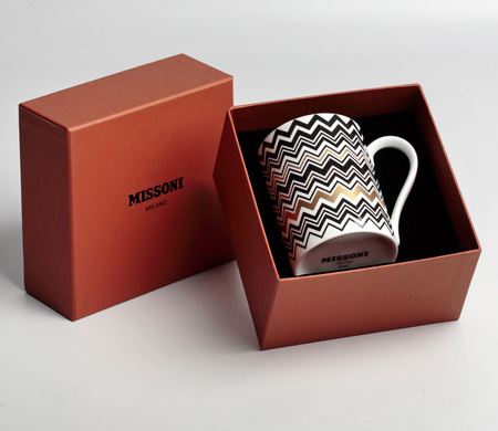 Kubek Missoni Zig Zag Gold Luxury Box