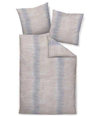 Pościel flanelowa Janine Chinchilla S 78067-08 Sand Grau