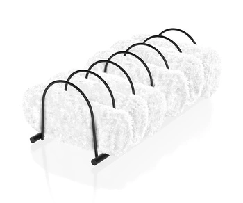 DECOR WALTHER DW 221 stojak / wieszak na małe ręczniki czarny / mat