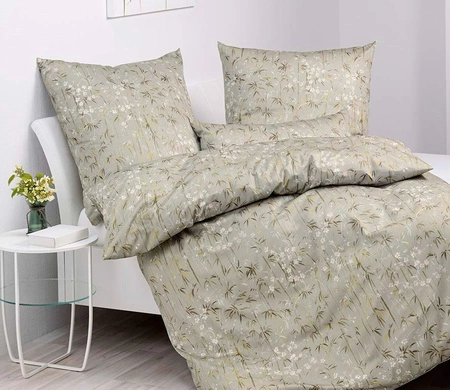 Pościel satyna bawełniana Janine Milano 45117-06 Olivgrün