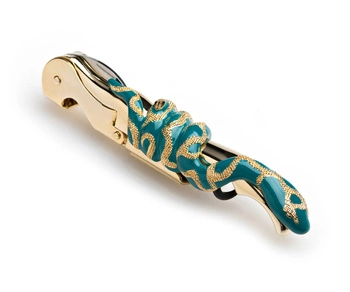Otwieracz do wina Roberto Cavalli Snake Light Green