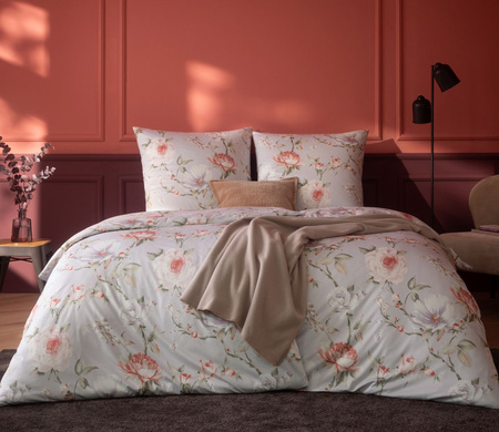 Pościel jersey Estella Penelope 6943-400 Rosa