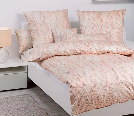 Pościel jersey Janine Carmen S 55119-04 Beige Koralle