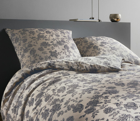 Pościel TENCEL™ Fleuresse Black Premium 594512-1 Grau