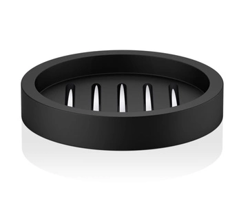 DECOR WALTHER STONE STS mydelniczka czarna /chrom