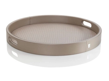 JOOP! taca okrągła Homeline 46 cm grey