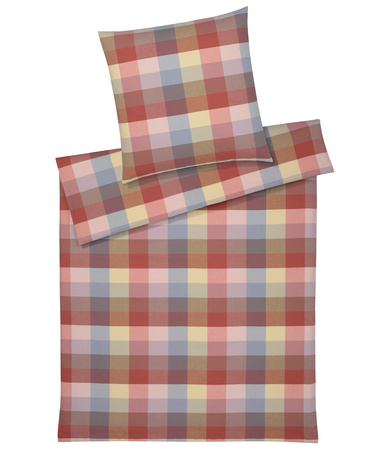 Pościel flanelowa Elegante Hamilton 26014-1 Rouge