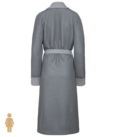 Szlafrok damski kimono Formesse 013-601-215 Jasny Antracyt S-XL