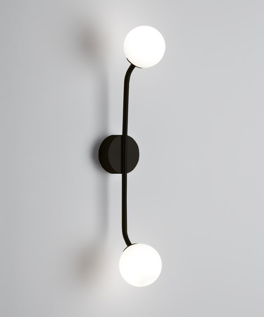 Lampa ścienna Decor Walther PEP TWO czarny / mat