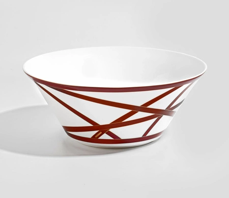 Salaterka Missoni Nastri Bordeaux 26,5*11 cm