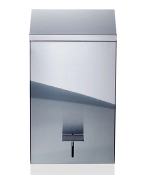 DECOR WALTHER TE 70 kosz z pedałem SOFT CLOSE stal chromowana