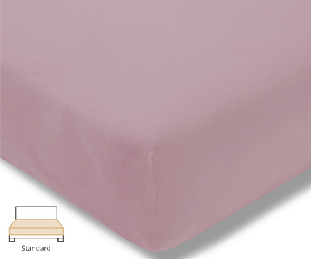 Prześcieradło zwirn-jersey Estella 6900 950 Orchidea