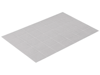 bugatti cienki dywanik łazienkowy Pratos 7210 60x90 jasny szary