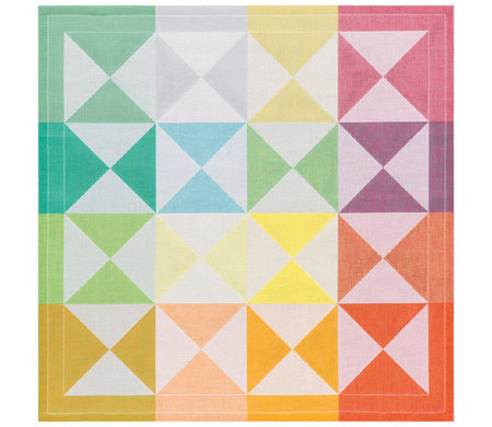 Serwetki bawełniane Le Jacquard Français Origami Multico 4 szt.