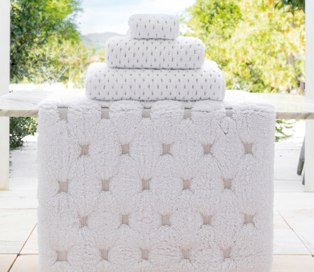 Dywanik łazienkowy Graccioza Alice 15002 White/Storm