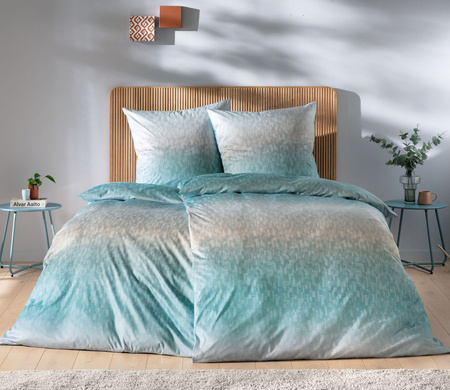 Pościel jersey Estella Viktor 6369-051 Cyan
