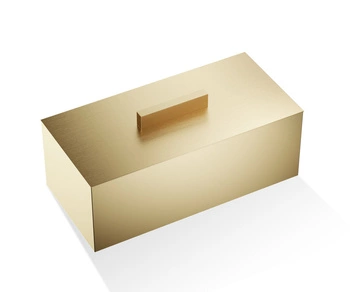 DECOR WALTHER DW 3610 pojemnik z przykrywką złoty mat