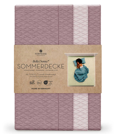 Koc / narzuta Formesse Bella Donna Summer Tencel 528 Ametyst