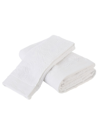 Ręcznik Logo 012 white 100x150
