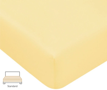 Formesse Bella Donna PREMIUM prześcieradło 91 jasny żółty