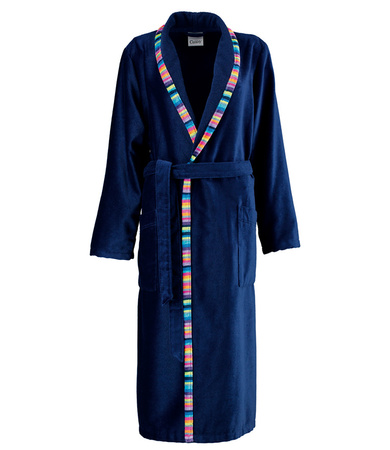 Szlafrok damski z szalem Cawö 839-11 Marine 36-50