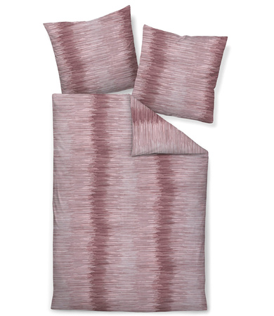 Pościel flanelowa Janine Chinchilla S 78067-05 Beere Mauve