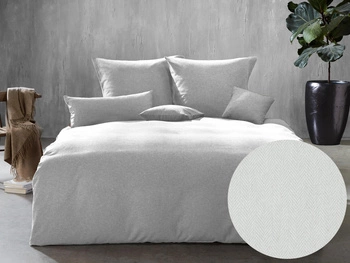 Fleuresse Lech pościel flanelowa 603089-0017 jasny szary