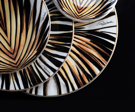 Kubek Roberto Cavalli Ray of Gold Luxury Box