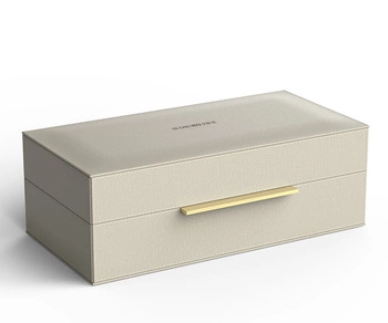 DECOR WALTHER BROWNIE BOX S pudełko z przykrywki sand