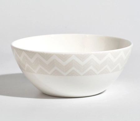 Miska do zupy Missoni Zig Zag White, zestaw 6 szt.