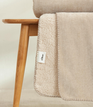 Koc s.Oliver 3280-330 150x200 beżowy