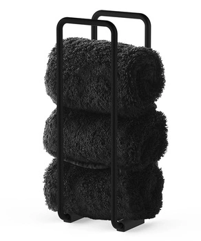 DECOR WALTHER DW 223 stojak na ręczniki czarny / mat