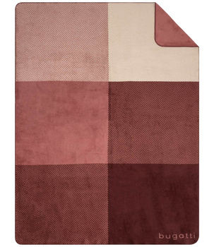 Koc bugatti 2644-450 150x200 czerwony