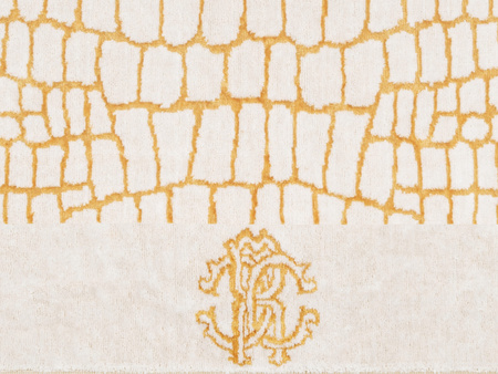 Ręcznik Roberto Cavalli Home Crocco Gold 001 Gold