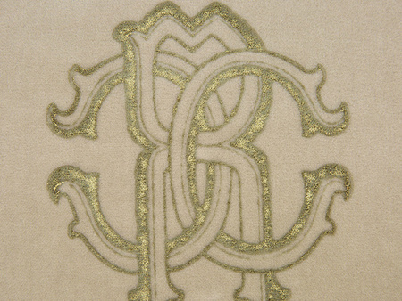 Poduszka dekoracyjna Roberto Cavalli Home Venezia 40x40 4287 Beige