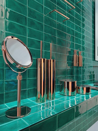 Szczotka WC ścienna Decor Walther MIKADO MK WBG miedź