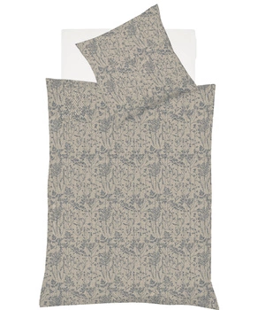 Pościel mako-adamaszek Fleuresse Black Premium 484445-1 Grey
