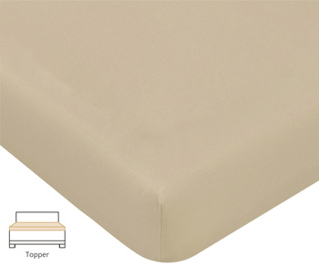Prześcieradło na topper Formesse Bella Donna Jersey La Piccola 711 Szampański