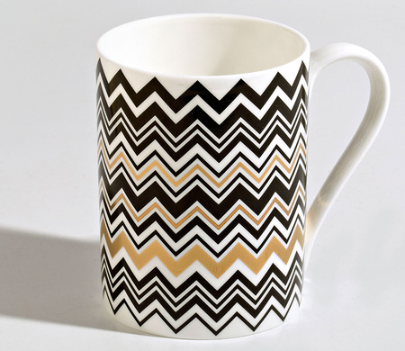 Kubek Missoni Zig Zag Gold Luxury Box
