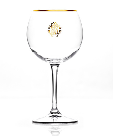 Kieliszek do degustacji wina Roberto Cavalli Monogramma Gold, zestaw 2 szt.