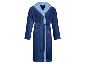 Szlafrok z kapturem bugatti Stefano 4930 granatowy