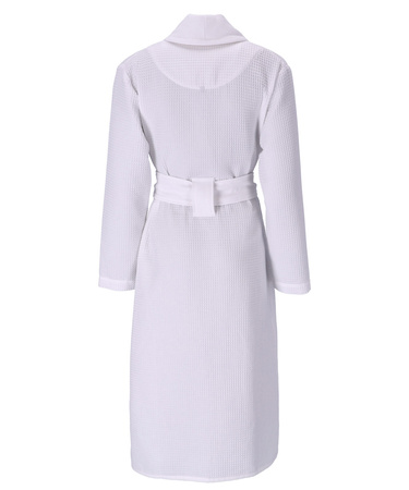 Szlafrok damski z szalem Vossen Catania 0300 White