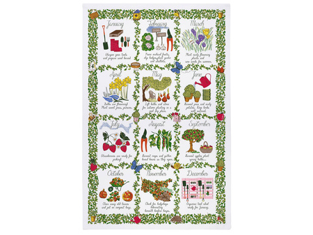 Ściereczka kuchenna Ulster Weavers Gardens Calendar