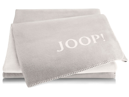 Koc JOOP! Uni Doubleface 732316 150x200 Rauch Ecru