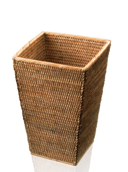 DECOR WALTHER BASKET KK kosz na papier rattan ciemny