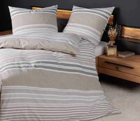 Pościel flanelowa Janine Davos 65169-07 Sand