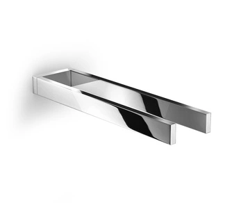 DECOR WALTHER CONTRACT HTH2 podwójny wieszak na ręczniki pojedynczy chrom